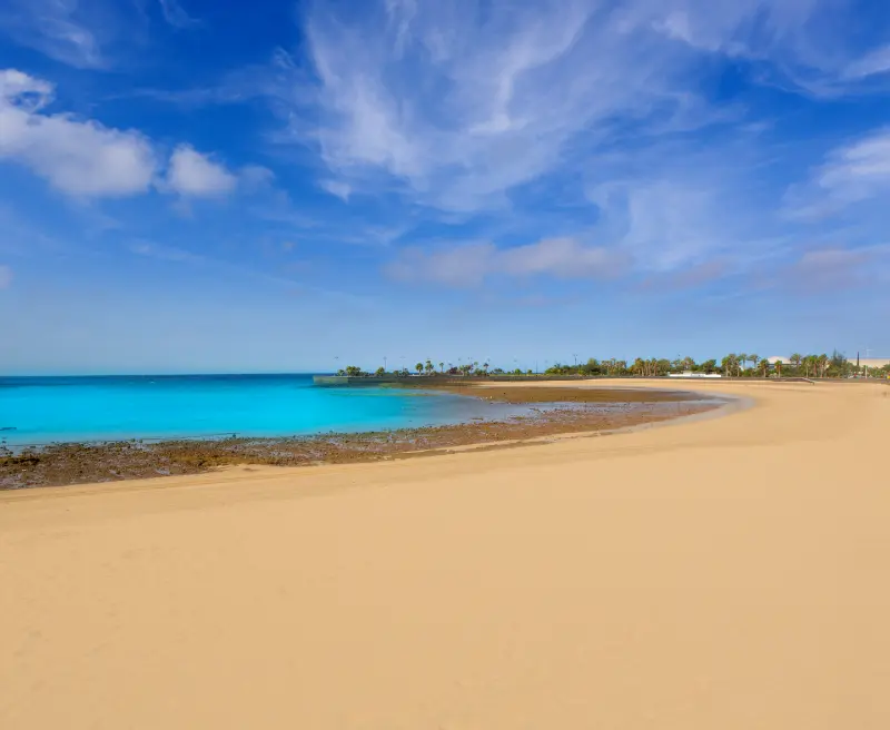 Arrecife Lanzarote Playa of the Reducto Beach