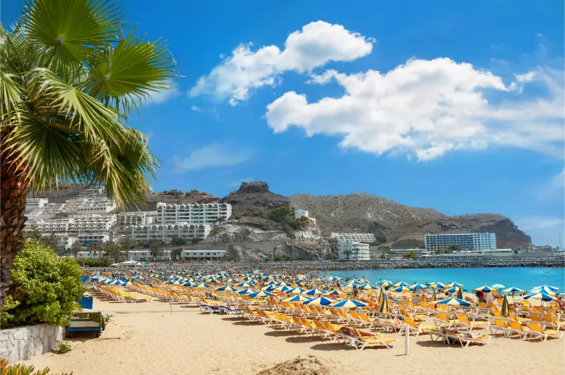 Beach of Puerto Rico, Gran Canaria