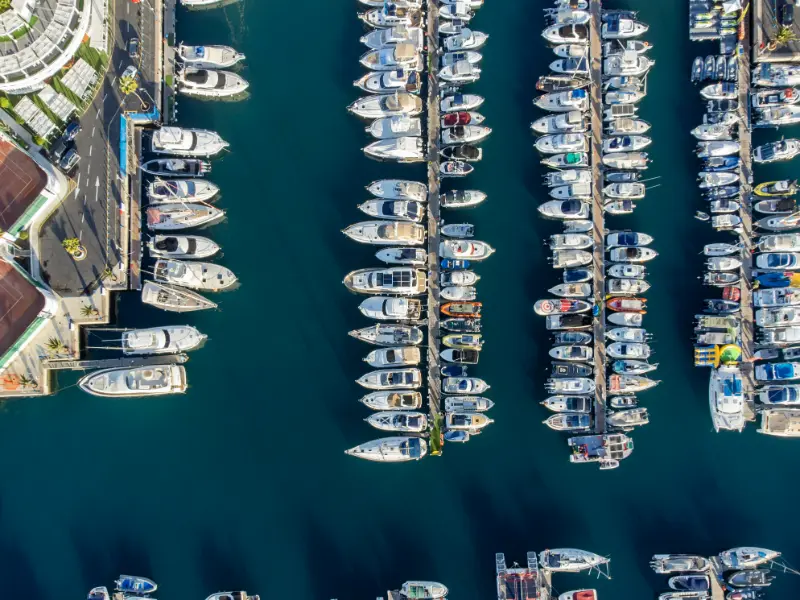 Puerto Colon Marina Costa Adeje Tenerife Canary Islands Spain