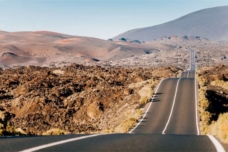 Timanfaya National Park in Lanzarote, Canary Islands